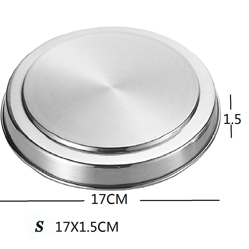 Electric Stove Burner Covers Set of 4, Stainless Steel by HitMyNeed