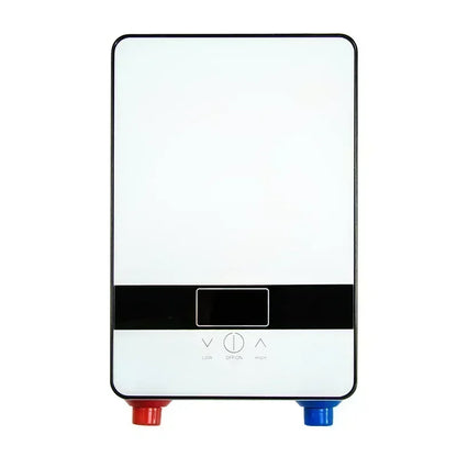 Electric Tankless Instant Water Heater for Bathroom white 220v by HitMyNeed