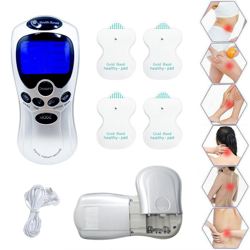 Electric TENS Unit Muscle Stimulator for Pain Relief by HitMyNeed