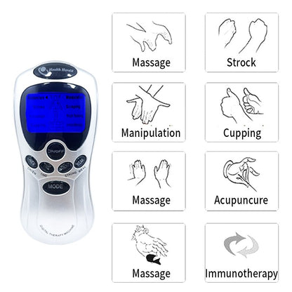 Electric TENS Unit Muscle Stimulator for Pain Relief by HitMyNeed