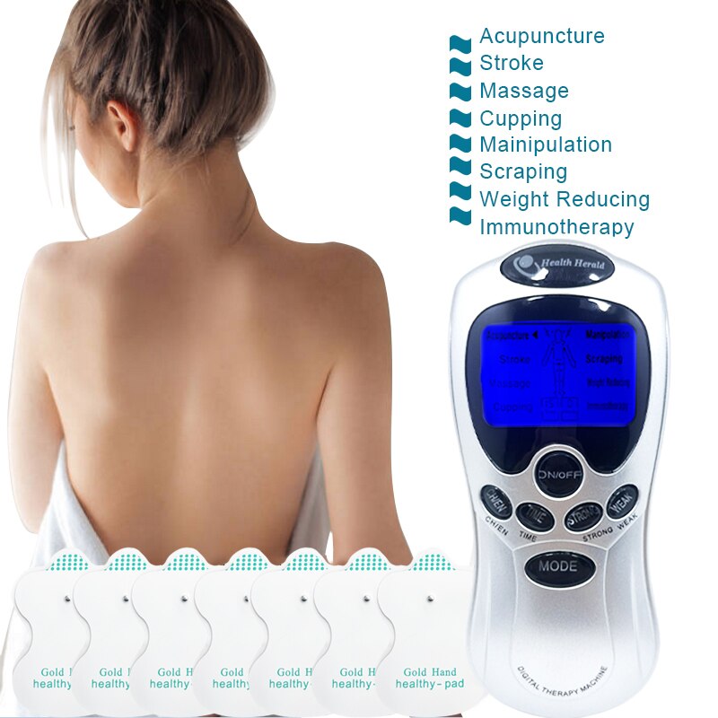 Electric TENS Unit Muscle Stimulator for Pain Relief by HitMyNeed
