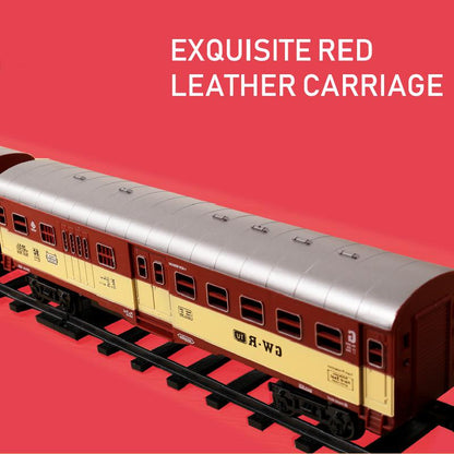 Electric Train Set with Track Layout for Kids by HitMyNeed