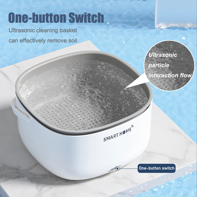 Electric Ultrasonic Fruit & Vegetable Washer Bucket by HitMyNeed