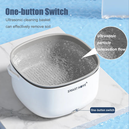 Electric Ultrasonic Fruit & Vegetable Washer Bucket by HitMyNeed
