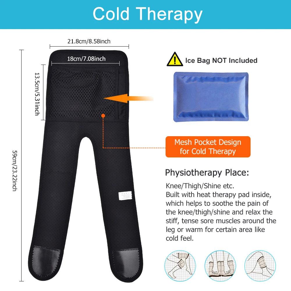 Electric USB Heated Knee Pad for Joint Pain Relief by HitMyNeed