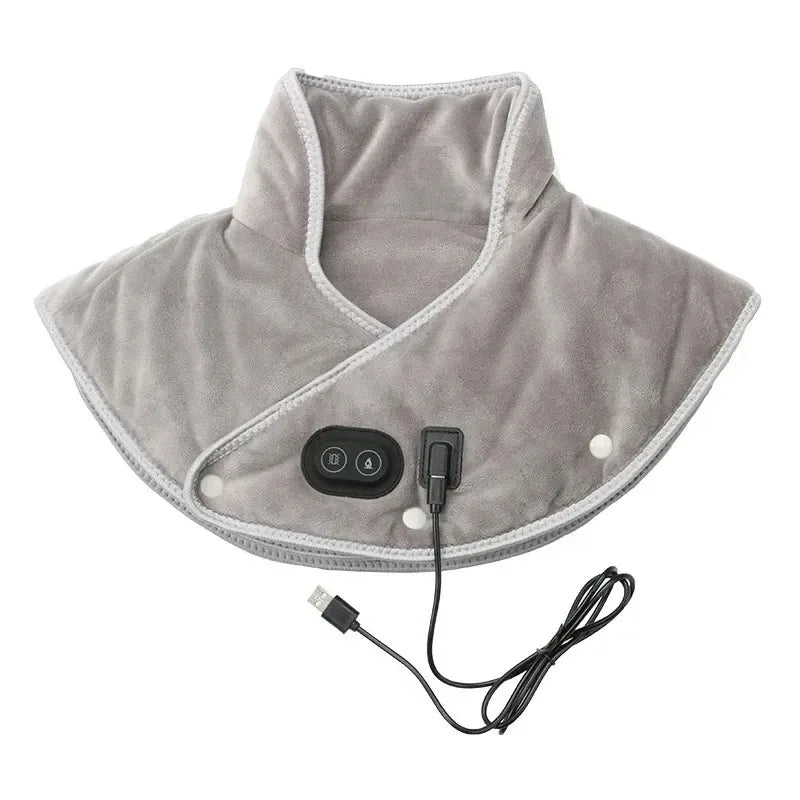 Electric USB Heated Neck & Shoulder Shawl Massager by HitMyNeed