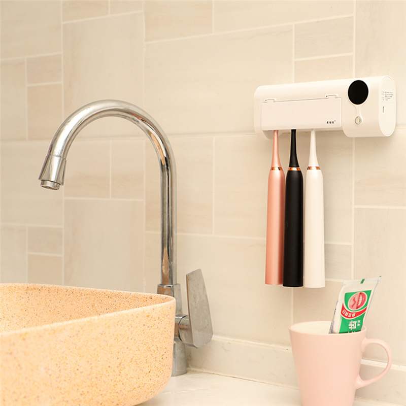 Electric UV Toothbrush Sterilizer and Holder by HitMyNeed