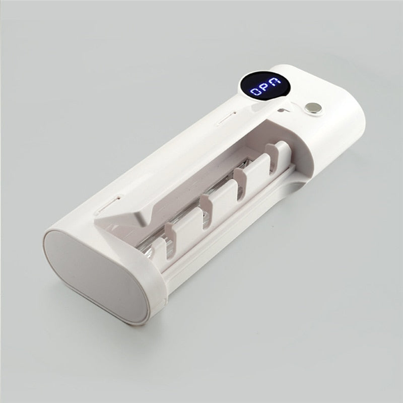 Electric UV Toothbrush Sterilizer and Holder by HitMyNeed