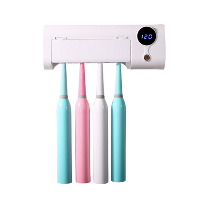 Electric UV Toothbrush Sterilizer and Holder by HitMyNeed