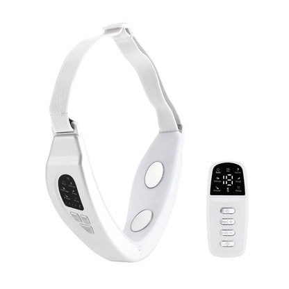 Electric V-Shape Face Slimmer with EMS & Light Therapy by HitMyNeed