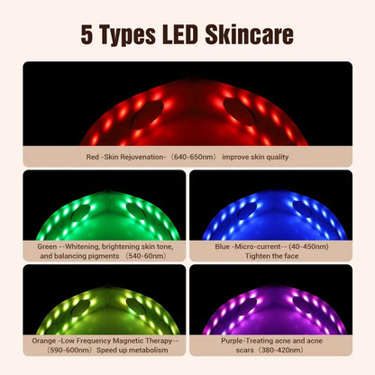 Electric V-Shape Face Slimmer with EMS & Light Therapy by HitMyNeed