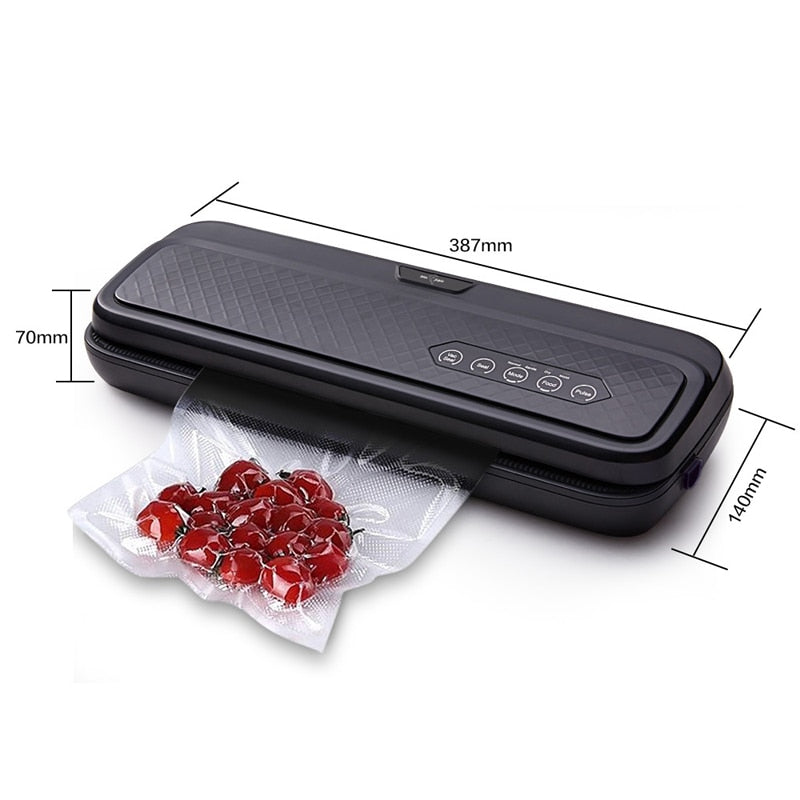 Electric Vacuum Sealer Food Preservation Machine by HitMyNeed