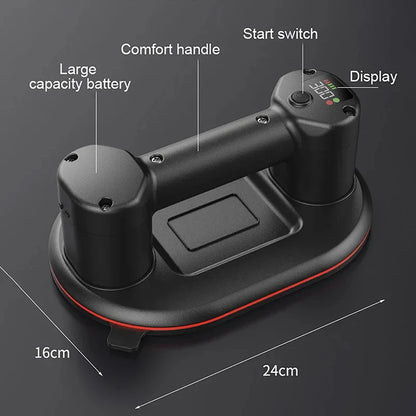 Electric Vacuum Suction Cup Lifter 300KG with Display by HitMyNeed