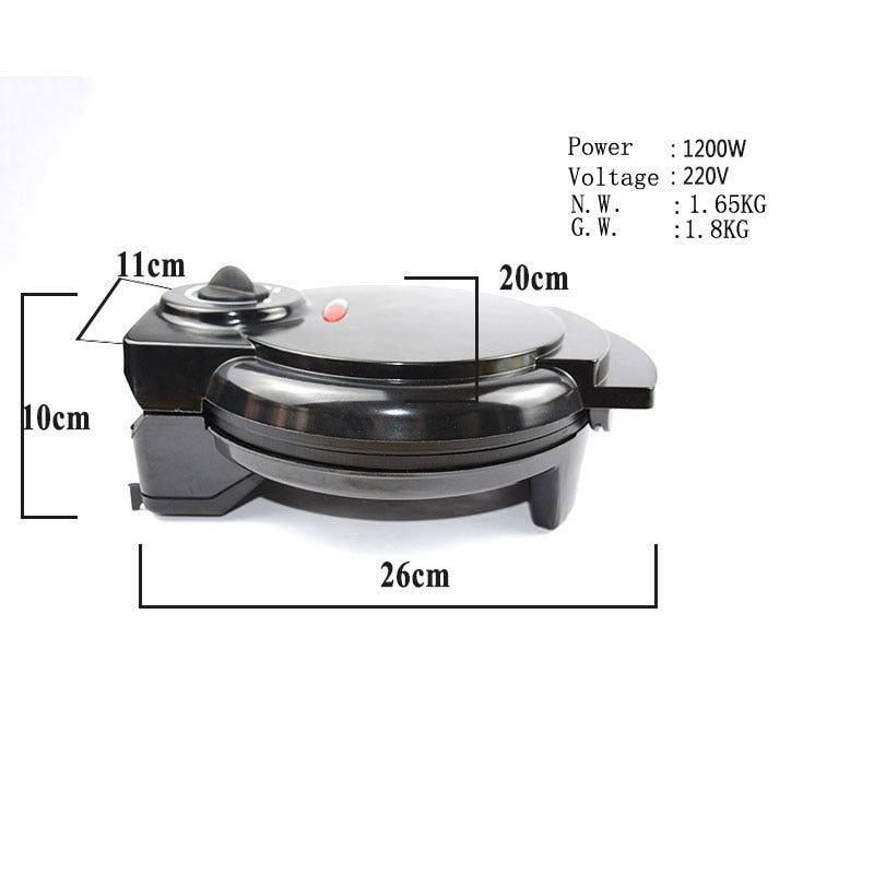 Electric Waffle Cone Maker with Non-Stick Plates by HitMyNeed