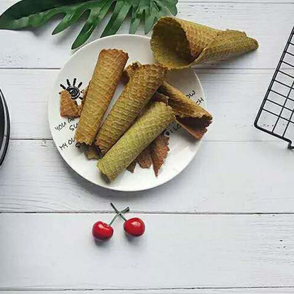 Electric Waffle Cone Maker with Non-Stick Plates by HitMyNeed