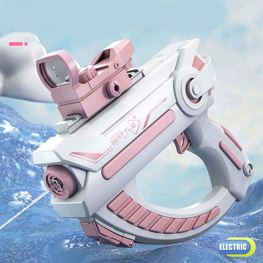 Electric Water Blaster Pistol with Tank for Kids by HitMyNeed