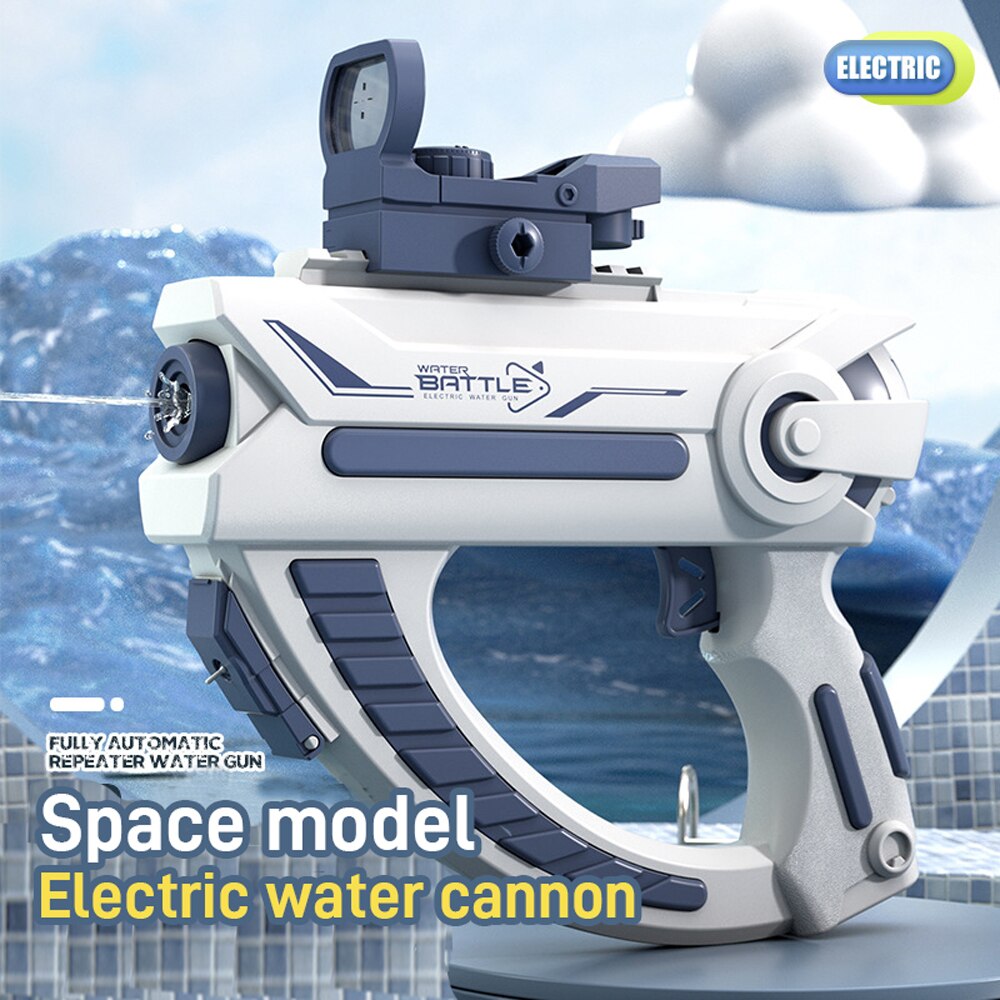 Electric Water Blaster Pistol with Tank for Kids by HitMyNeed