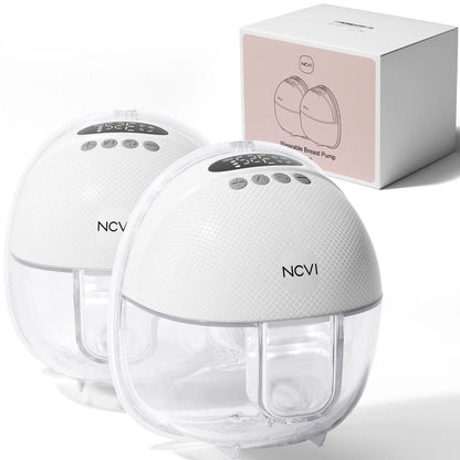 Electric Wearable Breast Pump, Hands-Free with Smart Display 8131 by HitMyNeed