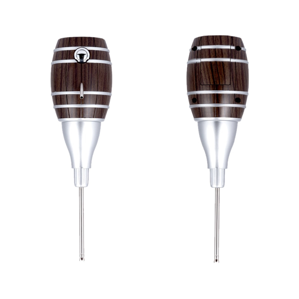 Electric Wine Barrel Pourer and Stopper by HitMyNeed