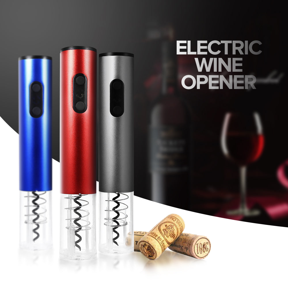 Electric Wine Opener with Foil Cutter, Low Noise by HitMyNeed