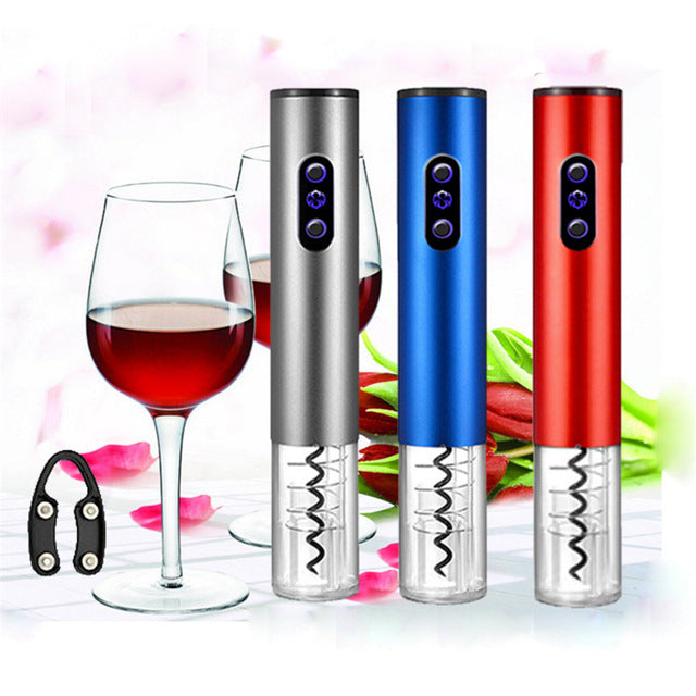 Electric Wine Opener with Foil Cutter, Low Noise by HitMyNeed