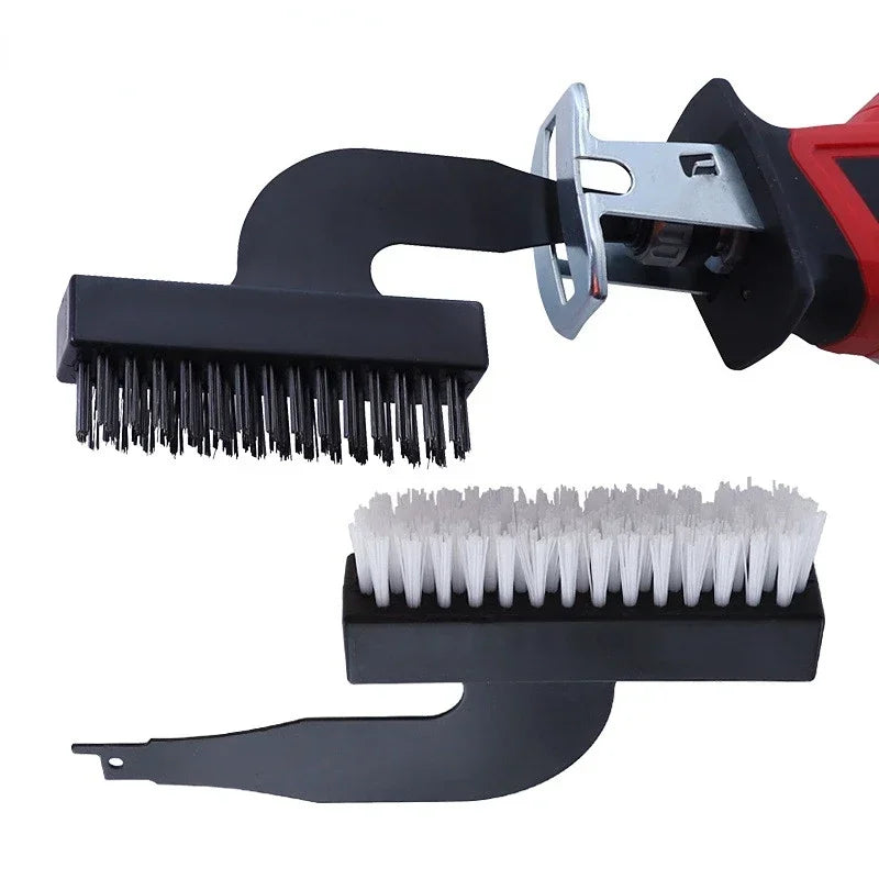Electric Wire Brush Head for Reciprocating Saws by HitMyNeed
