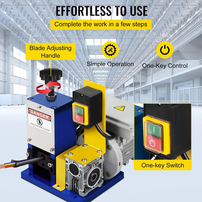 Electric Wire Stripping Machine 1.5-25mm 180W by HitMyNeed
