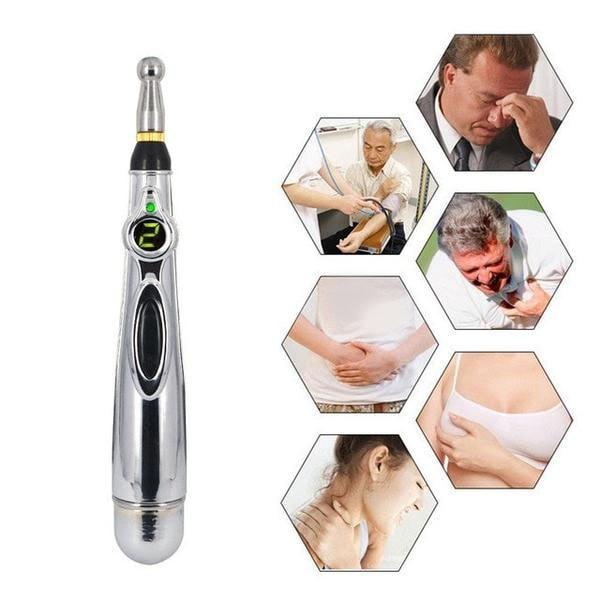 Electrical Pulse Laser Acupuncture Pen by HitMyNeed
