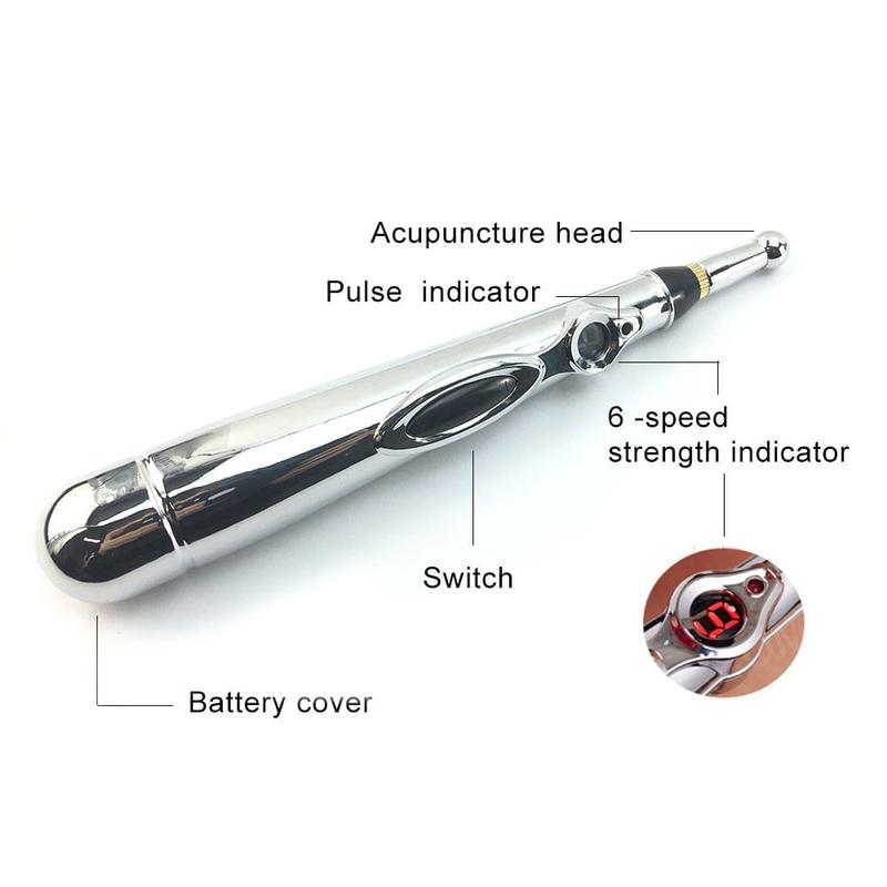 Electrical Pulse Laser Acupuncture Pen by HitMyNeed