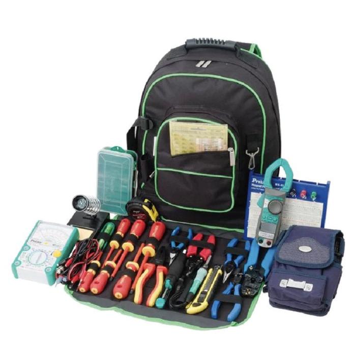 Electrician Backpack Tool Bag with Multi Pockets by HitMyNeed
