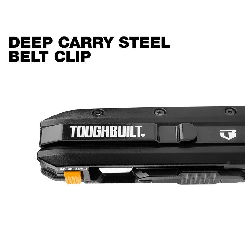 Electrician's 5-in-1 Folding Utility Knife & Bit Driver by HitMyNeed