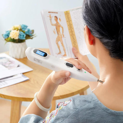 Electronic Acupuncture Pen for Targeted Pain Relief by HitMyNeed