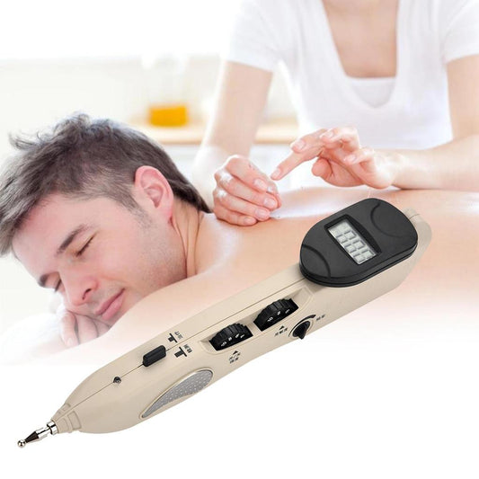Electronic Acupuncture Pen with Digital Point Locator by HitMyNeed