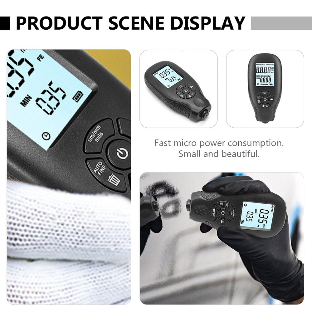Electronic Car Paint Thickness Gauge Meter by HitMyNeed