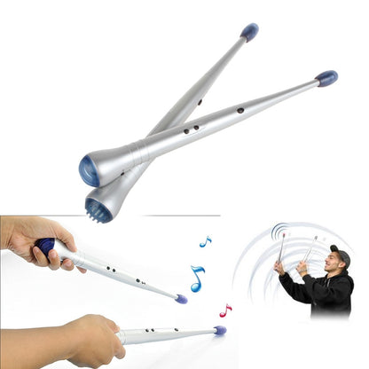 Electronic Drumsticks with Built-In Sounds & Lights by HitMyNeed