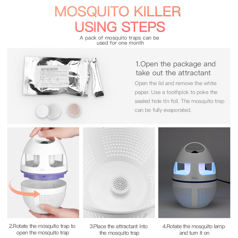 Electronic Mosquito Trap Insect Killer Lamp by HitMyNeed