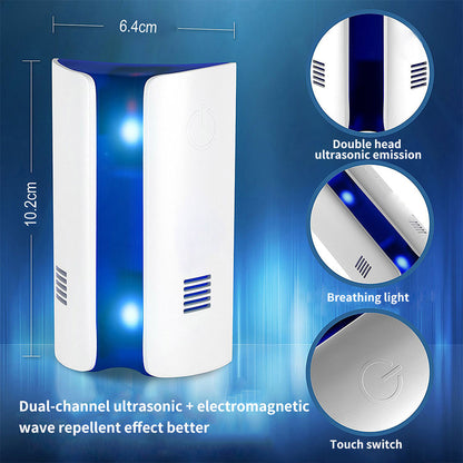 Electronic Ultrasonic Pest Repeller Plug-In by HitMyNeed