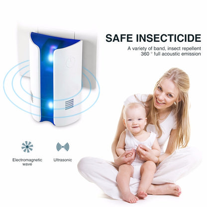 Electronic Ultrasonic Pest Repeller Plug-In by HitMyNeed