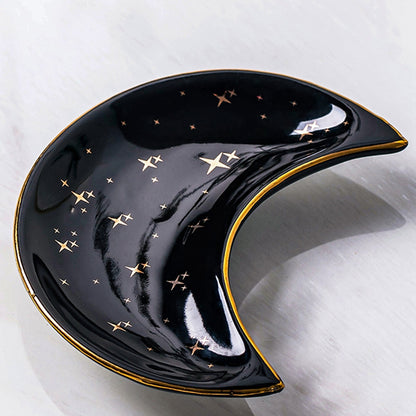 Elegant Ceramic Moon Jewelry Tray 6 by HitMyNeed