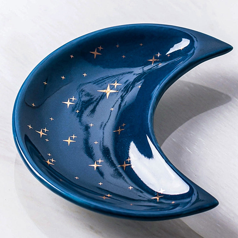 Elegant Ceramic Moon Jewelry Tray 7 by HitMyNeed