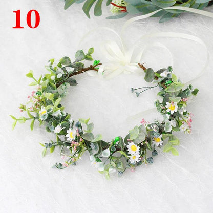Elegant Floral Crown Headband for Weddings & Events 10 by HitMyNeed