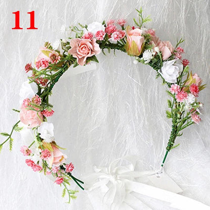 Elegant Floral Crown Headband for Weddings & Events 11 by HitMyNeed