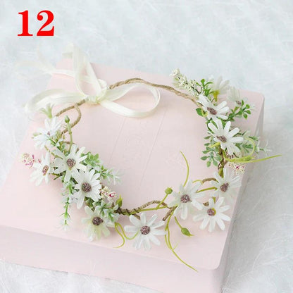 Elegant Floral Crown Headband for Weddings & Events 12 by HitMyNeed