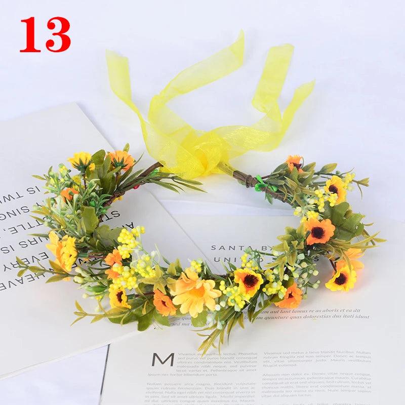 Elegant Floral Crown Headband for Weddings & Events 13 by HitMyNeed