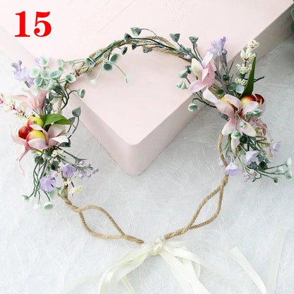 Elegant Floral Crown Headband for Weddings & Events 15 by HitMyNeed