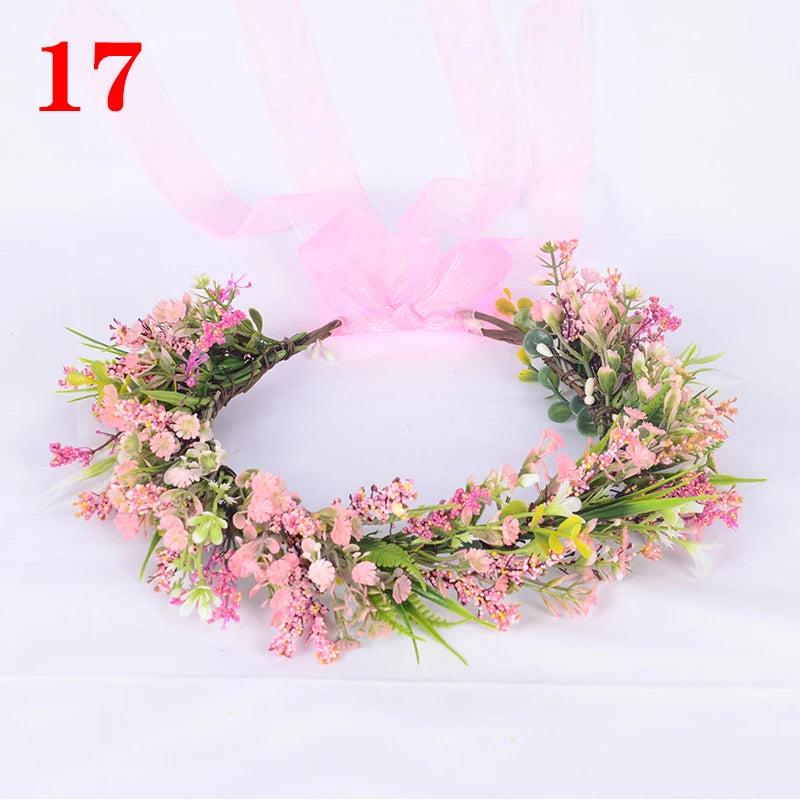 Elegant Floral Crown Headband for Weddings & Events 17 by HitMyNeed