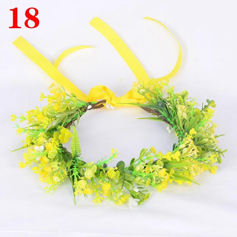 Elegant Floral Crown Headband for Weddings & Events 18 by HitMyNeed