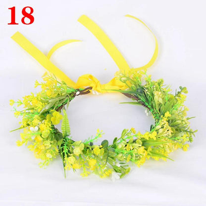 Elegant Floral Crown Headband for Weddings & Events 18 by HitMyNeed