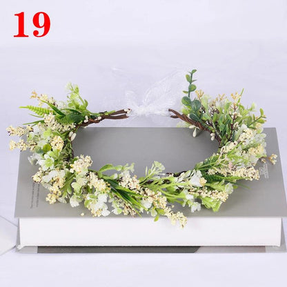 Elegant Floral Crown Headband for Weddings & Events 19 by HitMyNeed