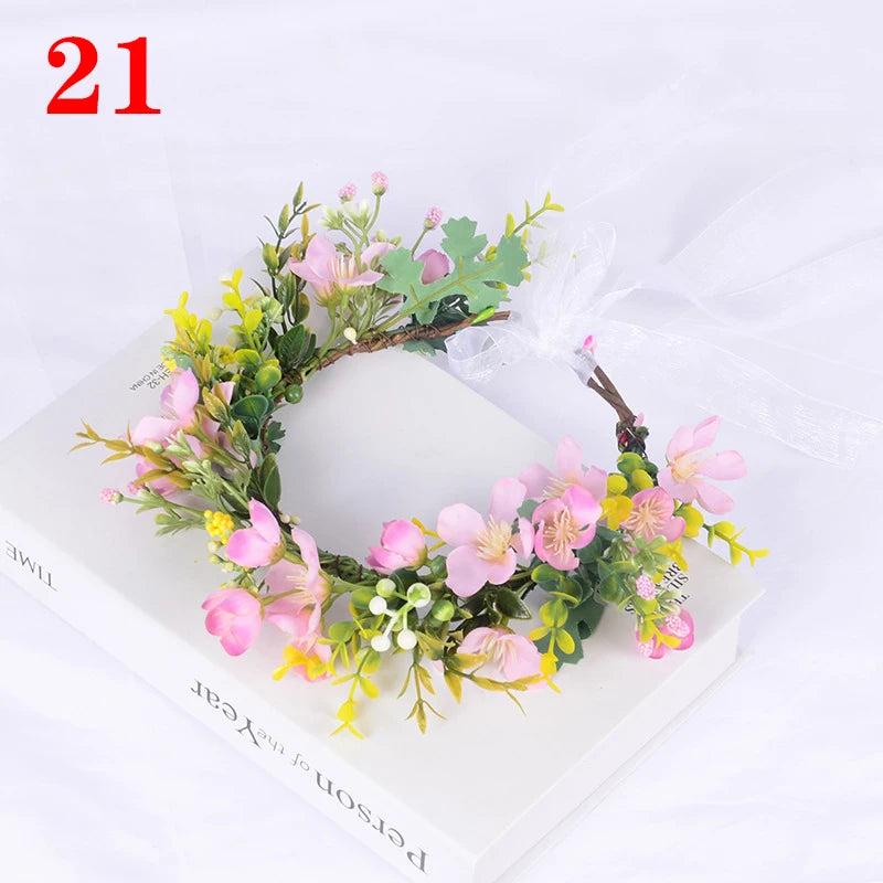Elegant Floral Crown Headband for Weddings & Events 21 by HitMyNeed
